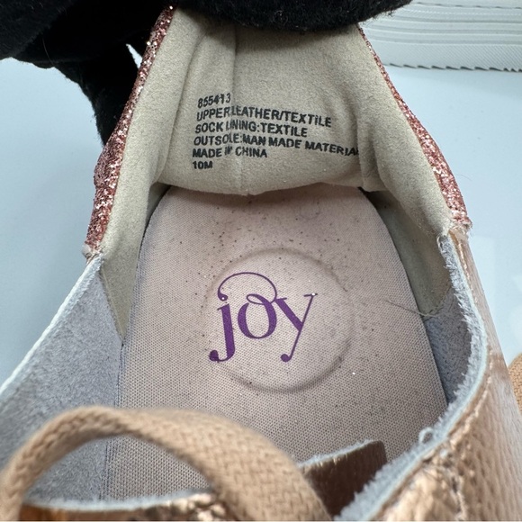 Joy Mangano Metallic Rose Women's Sneakers | Excellent Used Condition - Picture 8 of 9
